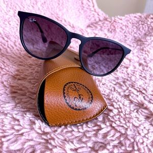 Polarized Sunglasses , RB4171 ERIKA Matte Black